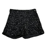 Manila Grace Short Paillettato Tint Unita Nero per Bambina M2970W25 NERO MANILA GRACE 