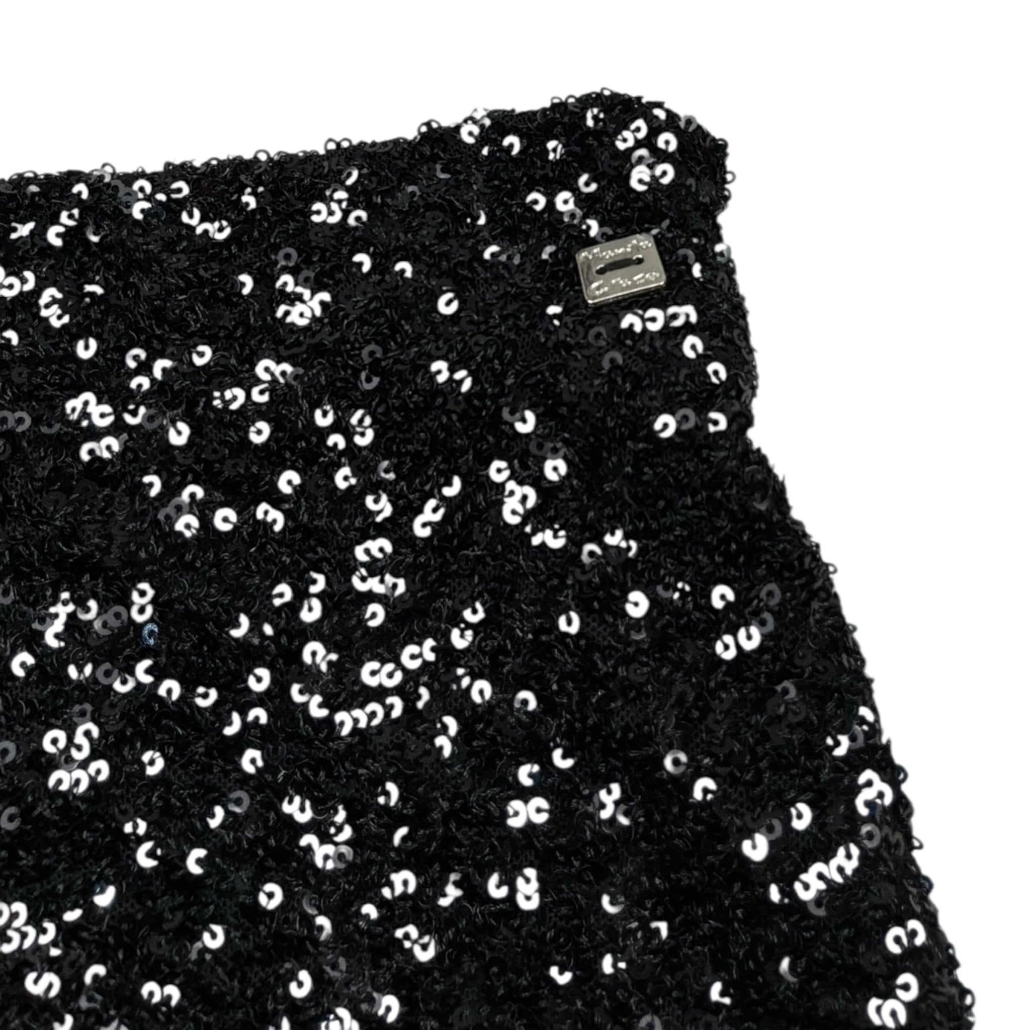 Manila Grace Short Paillettato Tint Unita Nero per Bambina M2970W25 NERO MANILA GRACE 
