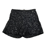 Manila Grace Short Paillettato Tint Unita Nero per Bambina M2970W25X NERO MANILA GRACE 