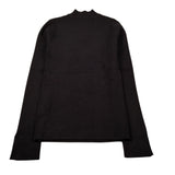 Manila Grace Maglia Collo Alto tinta unita Nero per Bambina M2974W25 NERO MANILA GRACE 