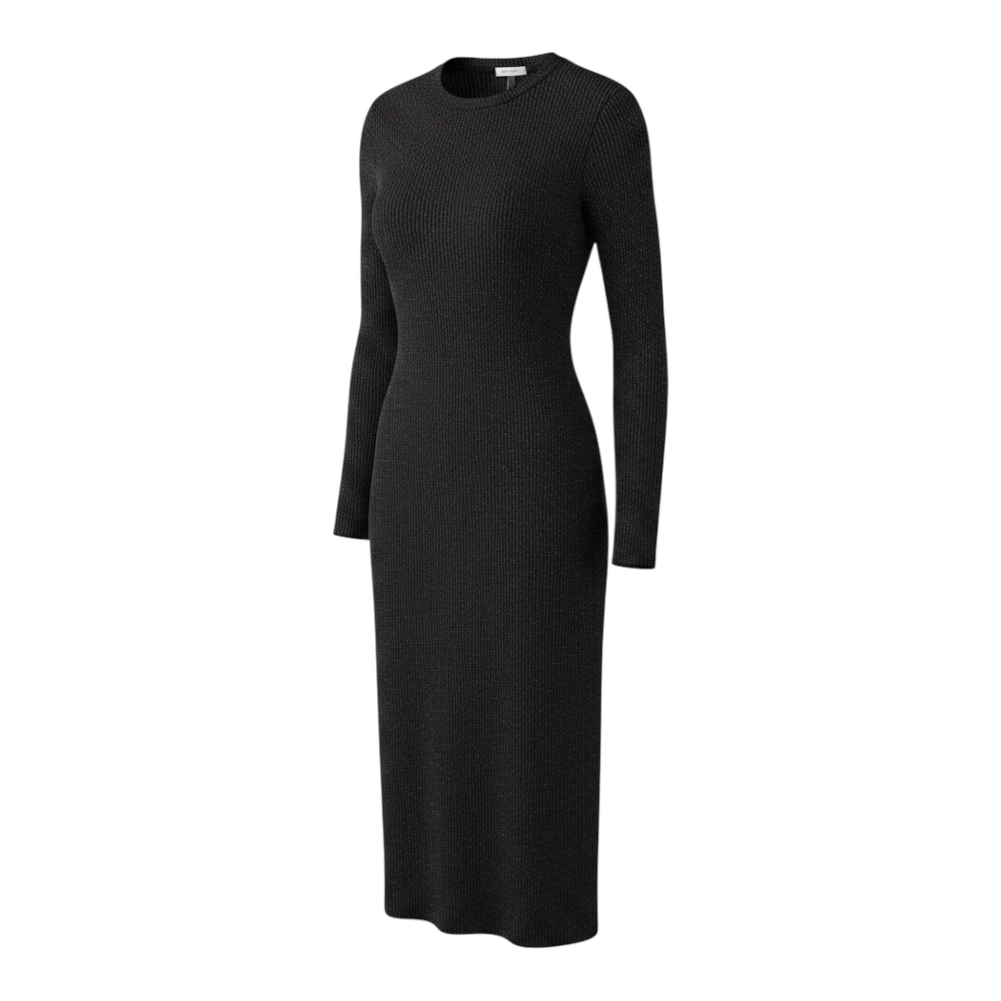 Manila Grace Abito tinta unita Girocollo Nero per Bambina MFJF24A062 NERO MANILA GRACE 