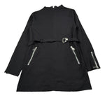 Manila Grace Abito Manica Lunga tinta unita Nero per Bambina MFJF24A195 NERO MANILA GRACE 