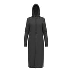 Manila Grace felpa Manica Lunga tinta unita con Cappuccio Nero per Bambina MFJF24C105 NERO MANILA GRACE 
