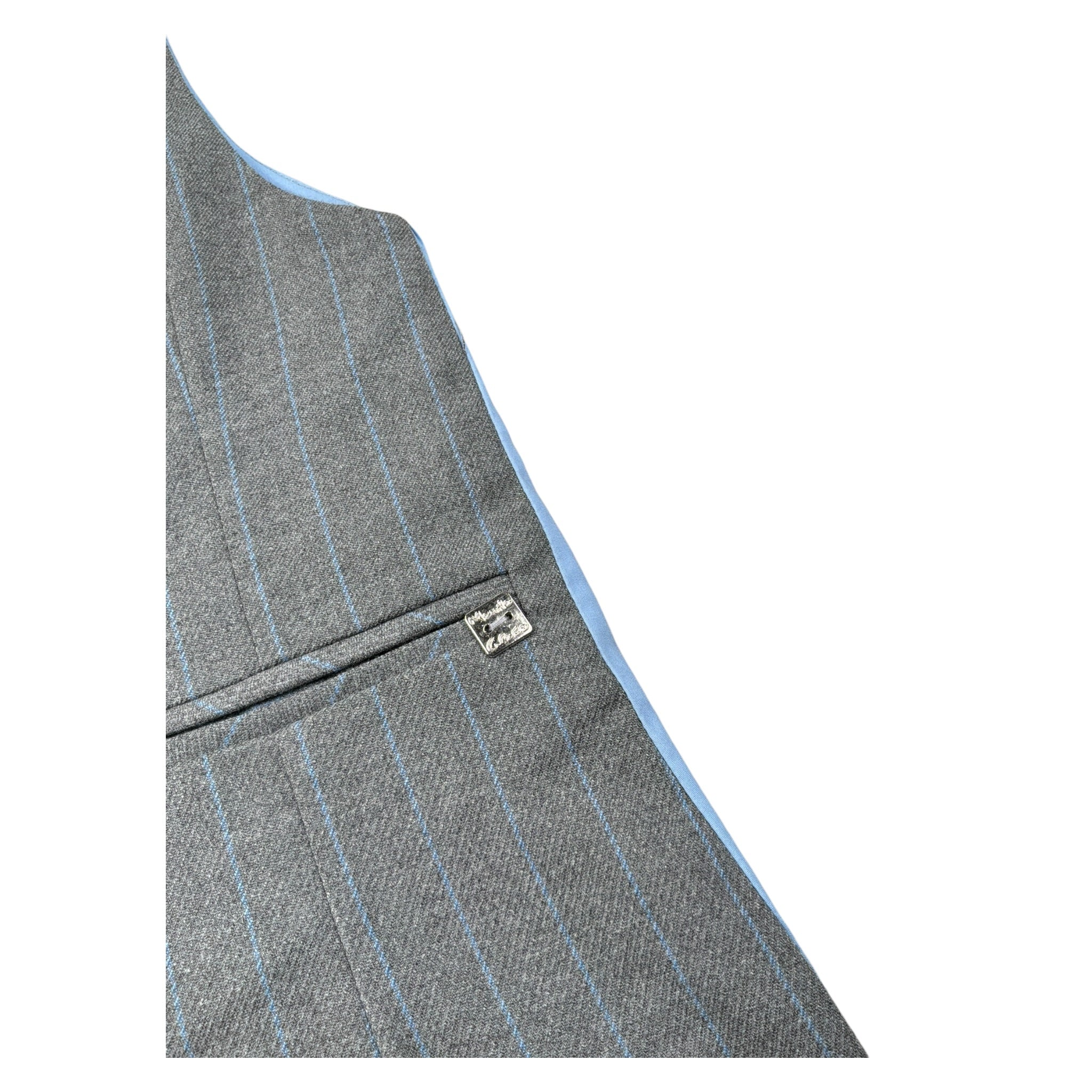 Manila Grace Gilet Bicolore Grigio per Bambina MFJF24J141 GRIGIO MANILA GRACE 
