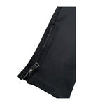 Manila Grace Pantalone tinta unita con Zip Nero per Bambina MFJF24P108 NERO MANILA GRACE 