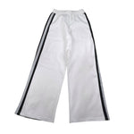 Manila Grace Pantalone tinta unita Modello Palazzo Bianco per Bambina MFJF24P137 BIANCO MANILA GRACE 