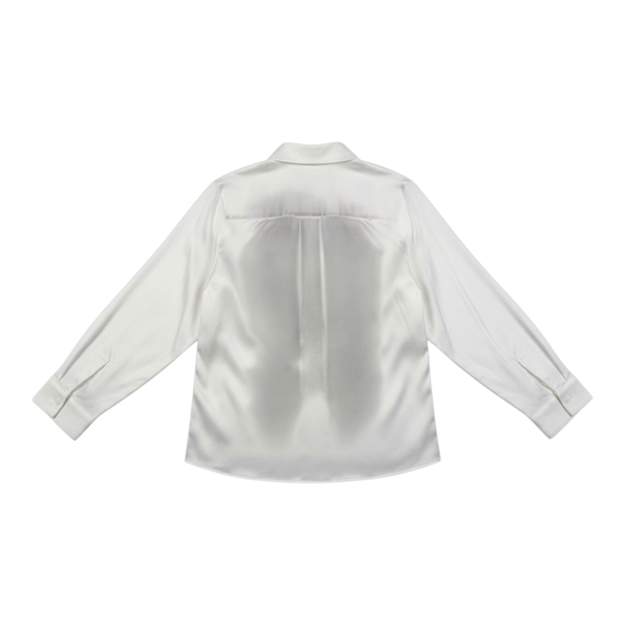 Manila Grace Camicia tinta unita con Colletto Bianco per Bambina MFJF24S056 BIANCO MANILA GRACE 