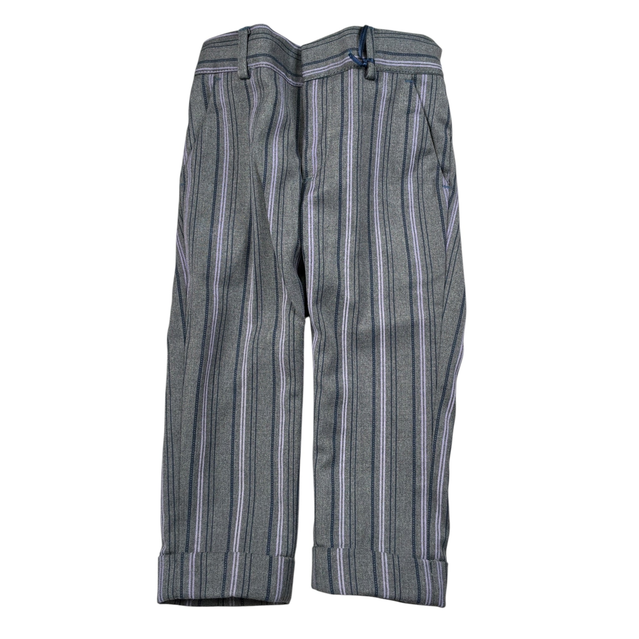 Manuel & Frank Pantalone tinta unita con Fantasia Grigio per Bambino MF1458N GRIGIO MANUEL & FRANK 