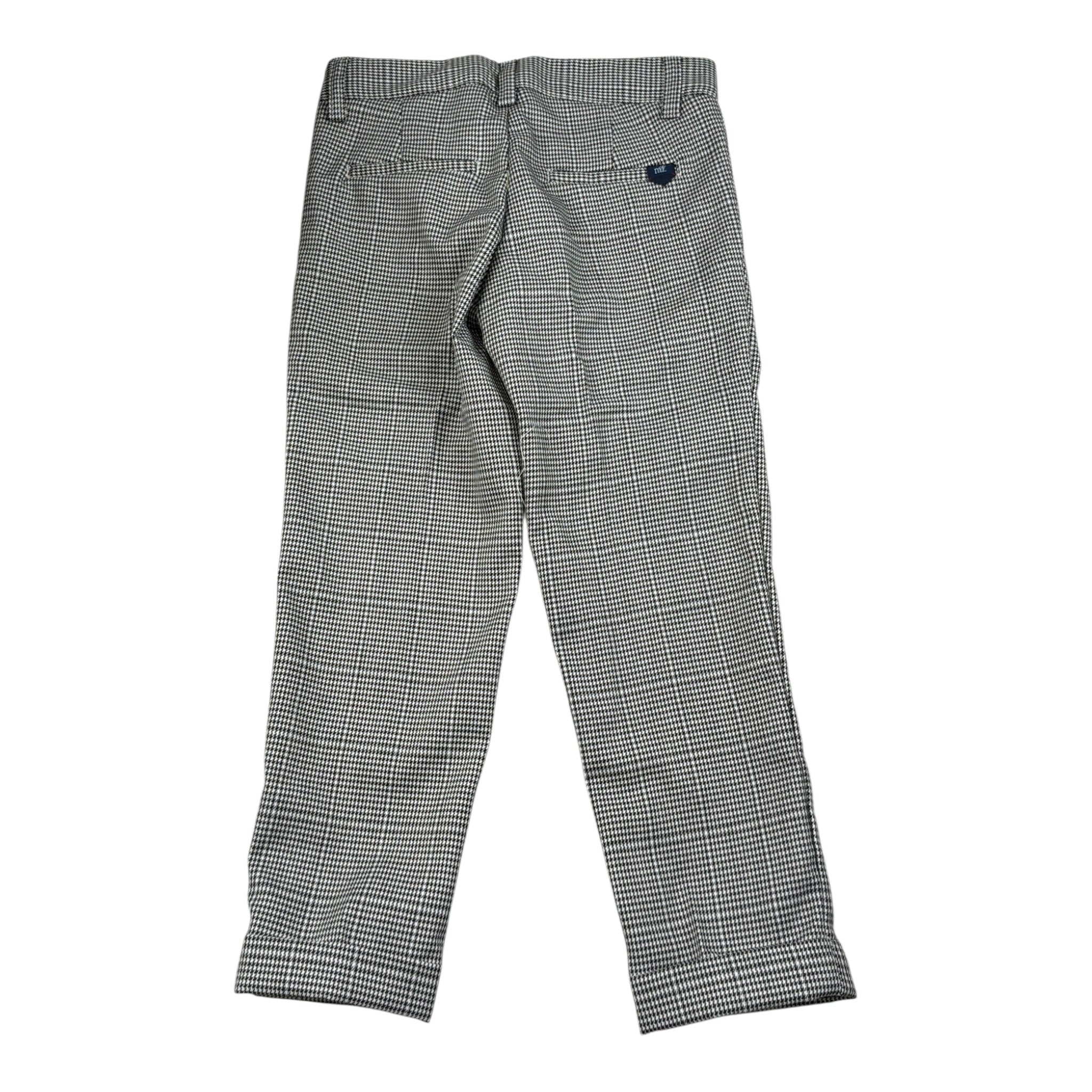 Manuel & Frank Pantalone tinta unita con Microfantasia Bianco per Bambino MF1555B BIANCO MANUEL & FRANK 