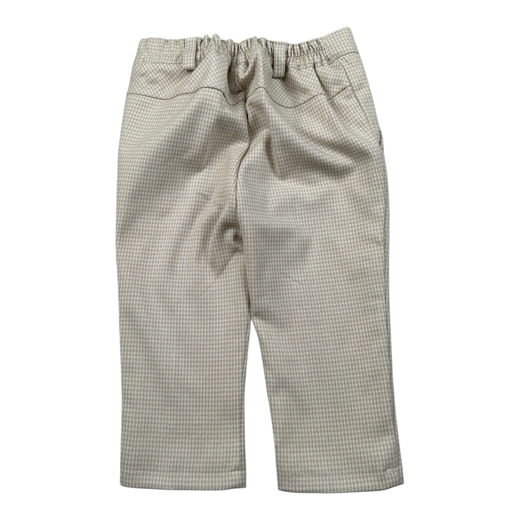Manuel & Frank Pantalone tinta unita con Microfantasia Beige per Bambino MF1681NJ BEIGE MANUEL & FRANK 