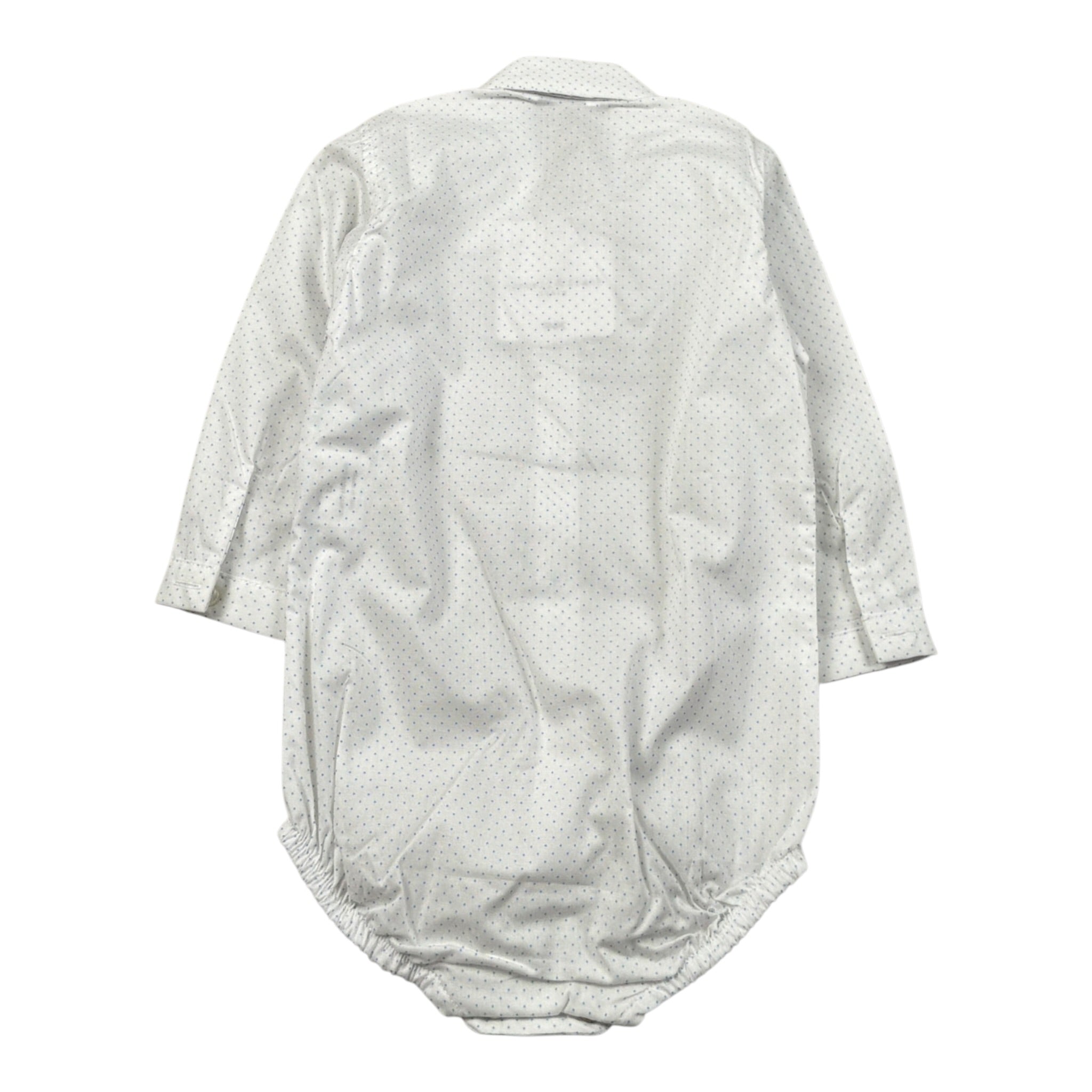 Manuel & Frank Camicia Modello Body tinta unita con Pois Bianco per Neonato MF3296I BIANCO MANUEL & FRANK 