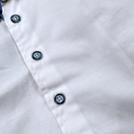 Manuel & Frank Camicia tinta unita Bianco per Neonato MF3306N BIANCO MANUEL & FRANK 