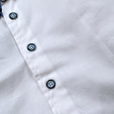 Manuel & Frank Camicia tinta unita Bianco per Neonato MF3306N BIANCO MANUEL & FRANK 