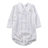 Manuell & Frank Camicia Modello Body tinta unita Bianco per Neonato MF3436I BIANCO MANUELL & FRANK 