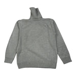 Manuel & Frank Maglia Collo Alto tinta unita Grigio per Bambino MF4000B GRIGIO MANUEL & FRANK 