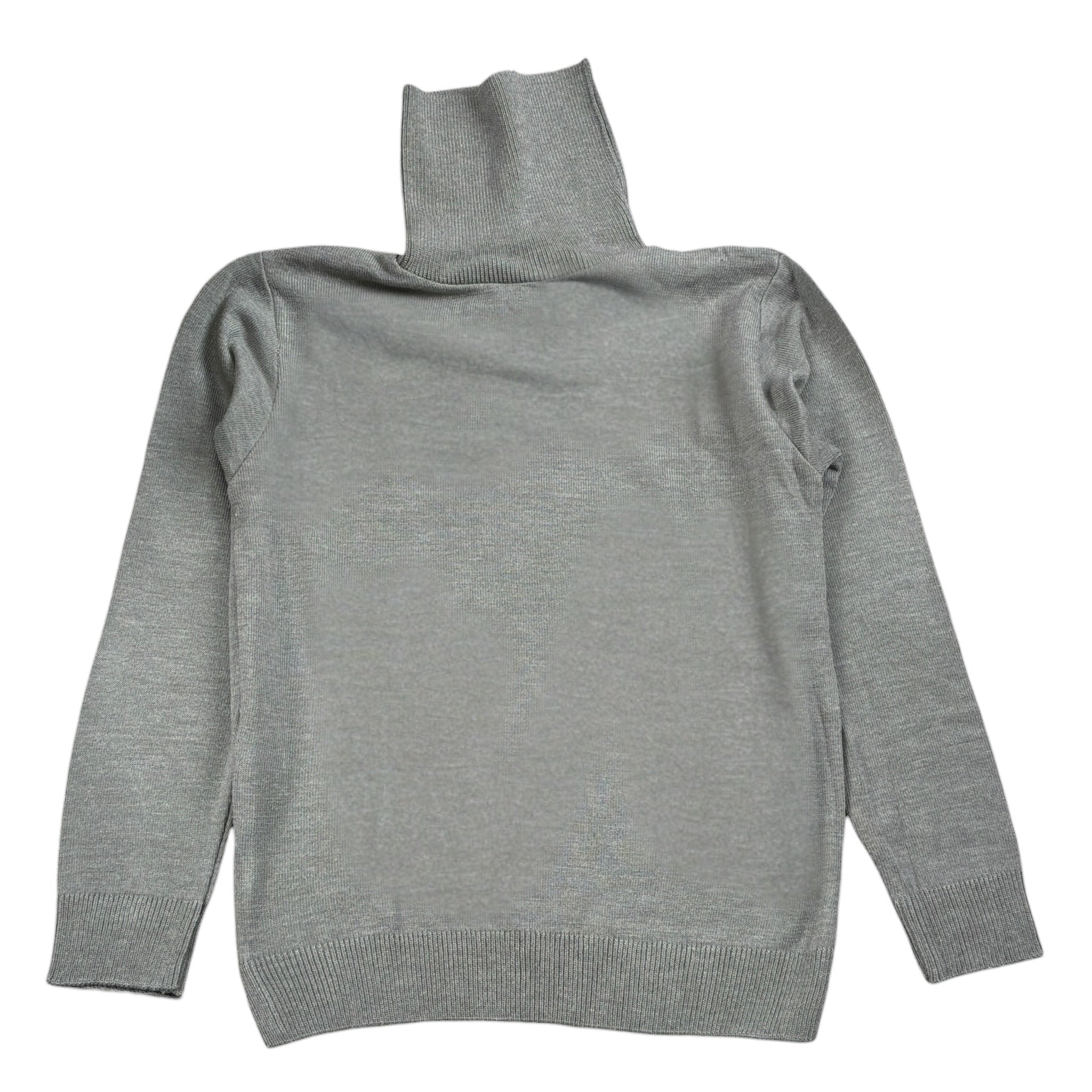 Manuel & Frank Maglia Collo Alto tinta unita Grigio per Bambino MF4000R GRIGIO MANUEL & FRANK 