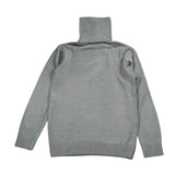 Manuel & Frank Maglia Collo Alto tinta unita Grigio per Bambino MF4000R GRIGIO MANUEL & FRANK 
