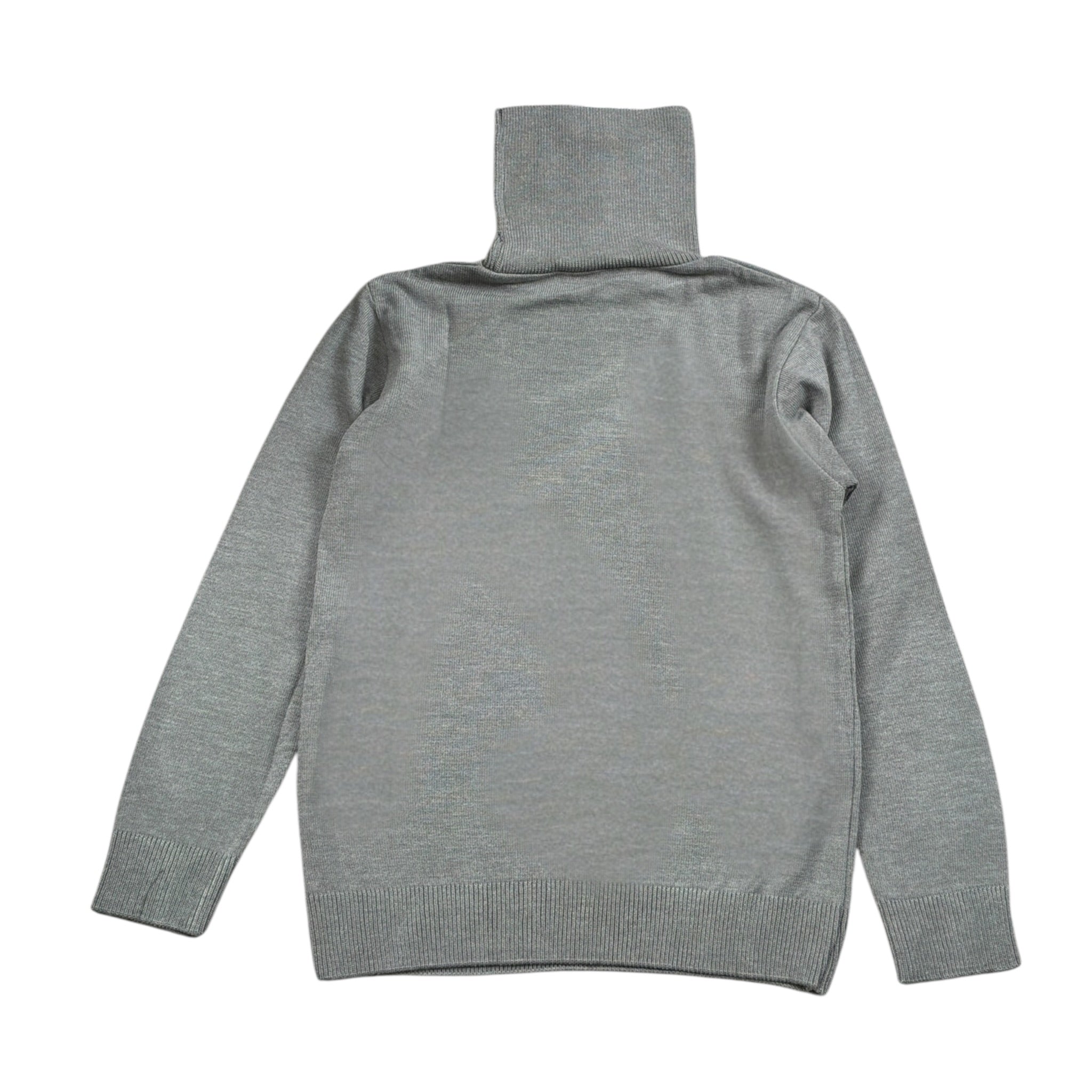 Manuel & Frank Maglia Collo Alto tinta unita Grigio per Bambino MF4000R GRIGIO MANUEL & FRANK 