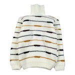 Manuel & Frank Maglia tinta unita Collo Alto con Fantasia Bianco per Bambino MF4143B BIANCO MANUEL & FRANK 