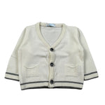 Manuel & Frank Cardigan Tint Unita con Bottoni Panna per Neonato MF4221I PANNA MANUEL & FRANK 