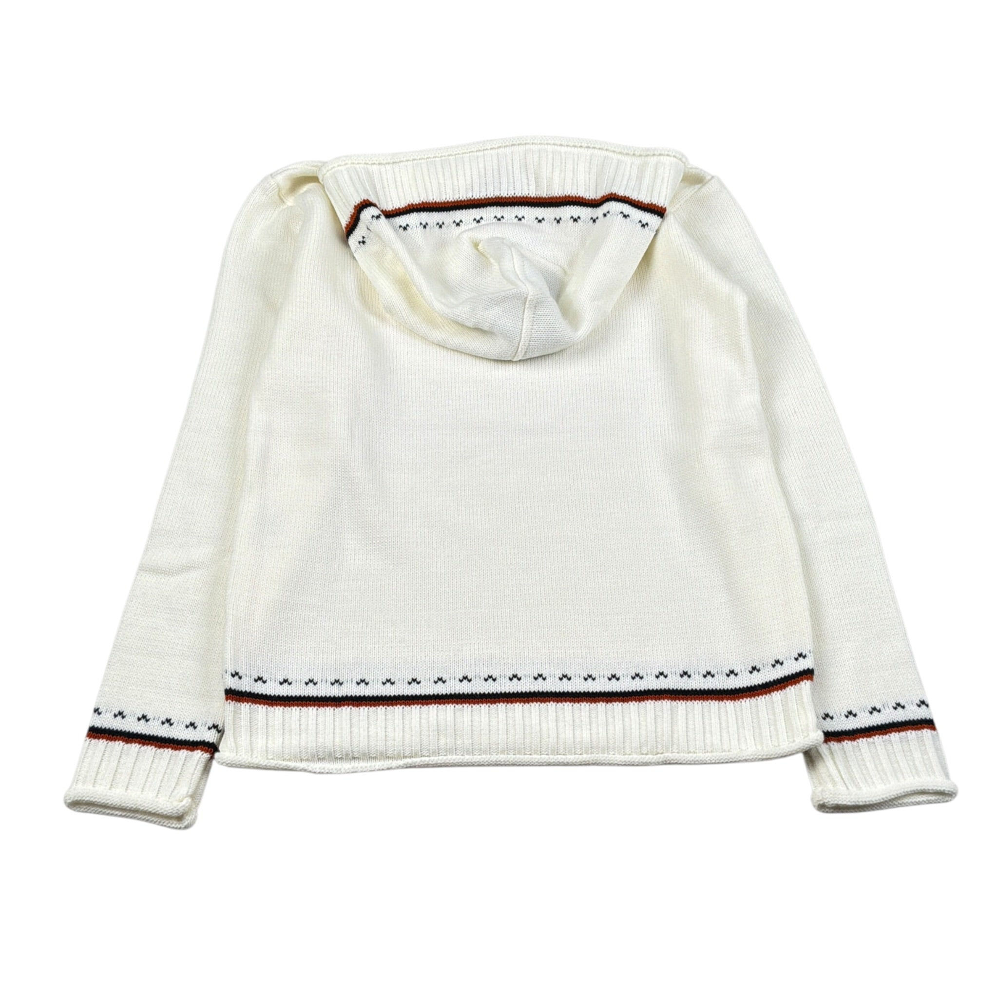 Manuel & Frank Maglia tinta unita con Cappuccio E Fantasia Bianco per Bambino MF4242R BIANCO MANUEL & FRANK 