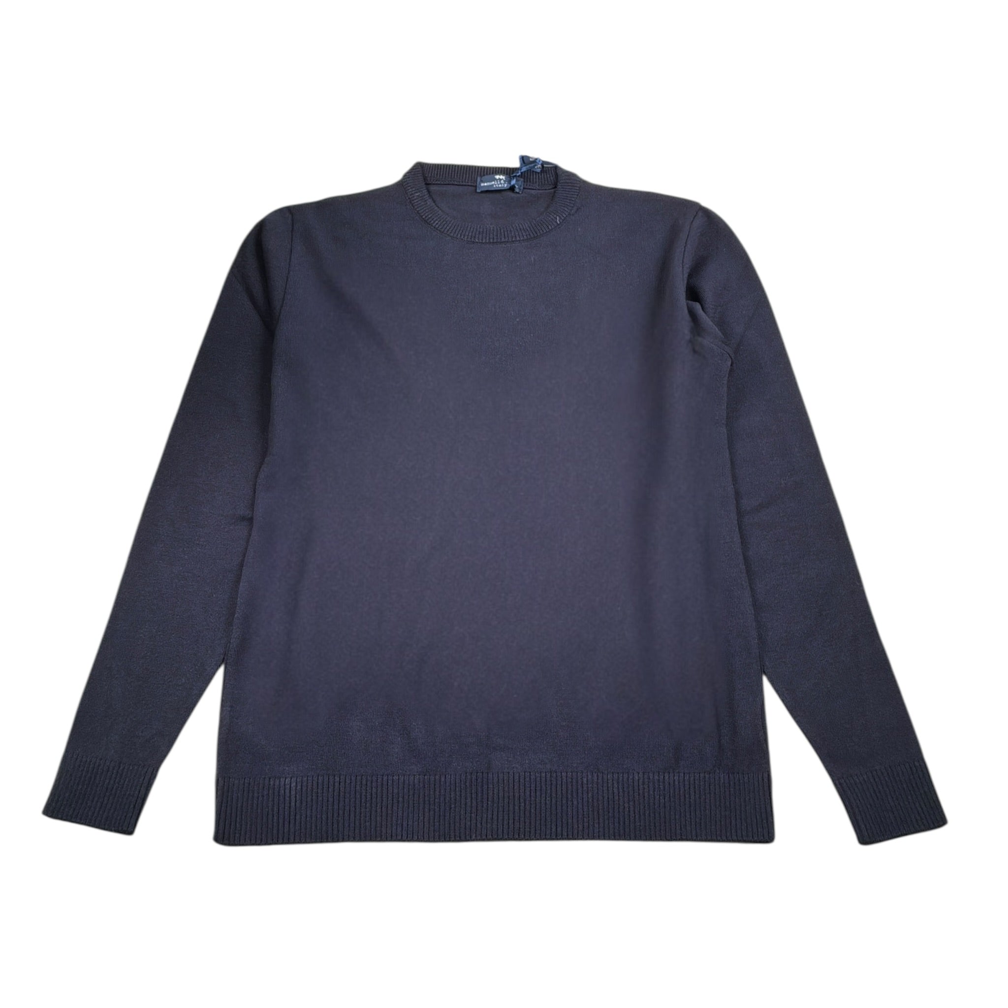 Manuel & Frank Maglia tinta unita Girocollo Blu per Bambino MF4264R BLU MANUEL & FRANK 