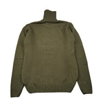 Manuel & Frank Maglia Collo Alto tinta unita Verde per Bambino MF4295R VERDE MANUEL & FRANK 