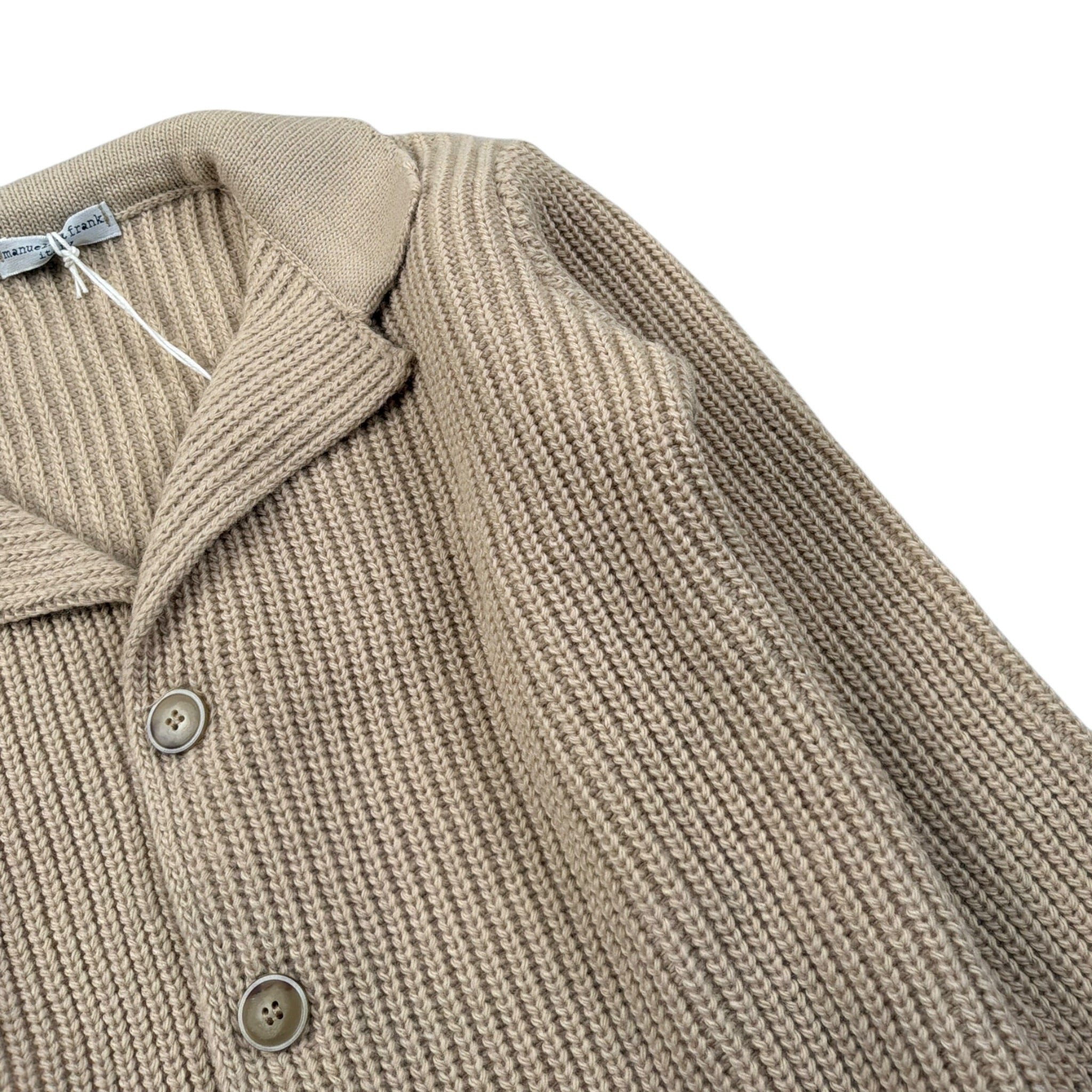 Manuel & Frank Cardigan tinta unita Beige per Bambino MF4453I BEIGE MANUEL & FRANK 