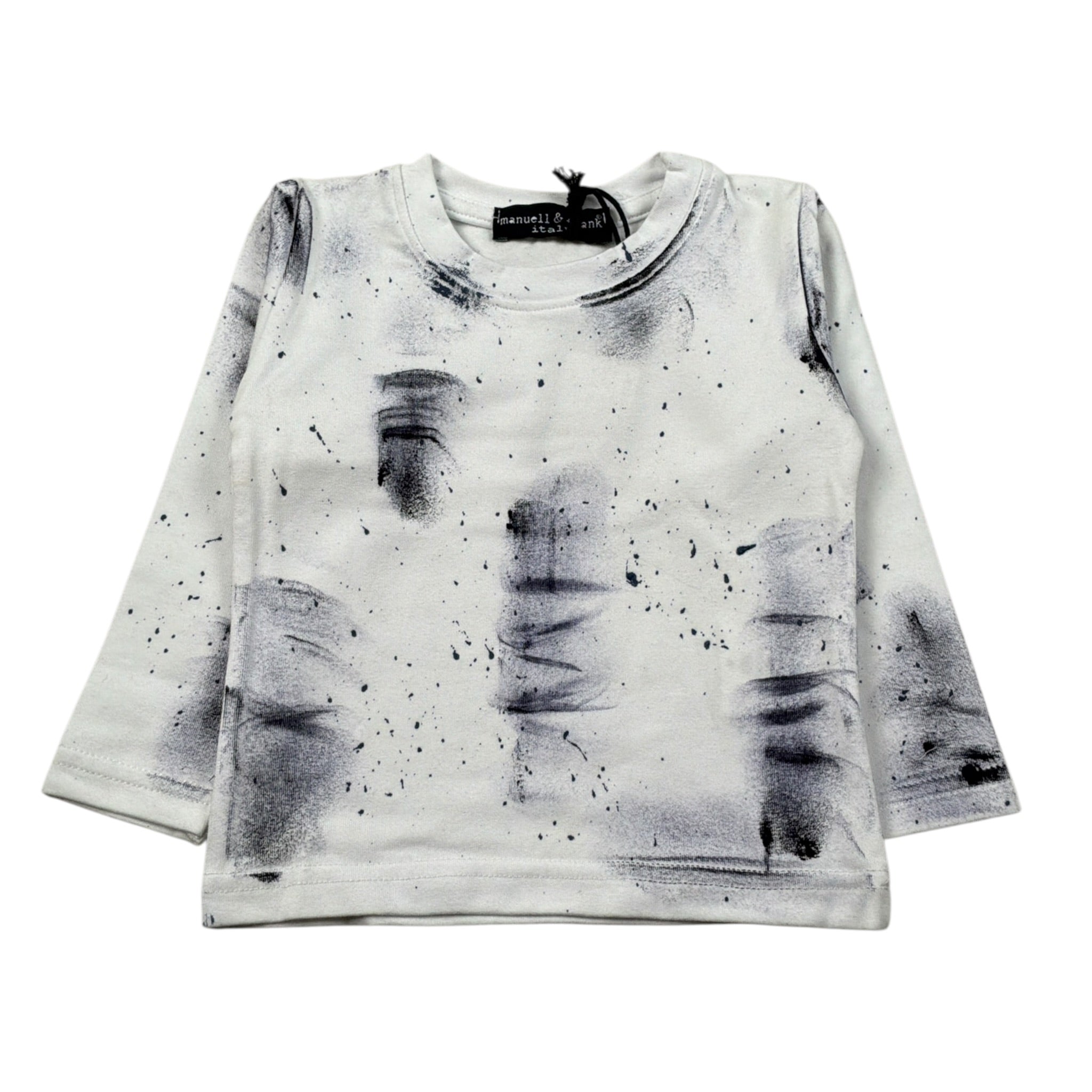 Manuel & Frank Shirt Girocollo tinta unita Bianco per Neonato MF7074N BIANCO MANUEL & FRANK 
