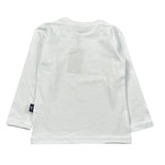 Manuel & Frank Shirt tinta unita Girocollo con Stampa Bianco per Bambino MF7357B BIANCO MANUEL & FRANK 