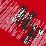 Manuel & Frank Felpa Girocollo tinta unita con Stampa Rosso per Bambino MF8015B ROSSO MANUEL & FRANK 