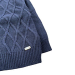 Le Bebe' Cardigan tinta unita con Profili In Contrasto Blu per Neonato LBB5175 BLU LE BEBE' 