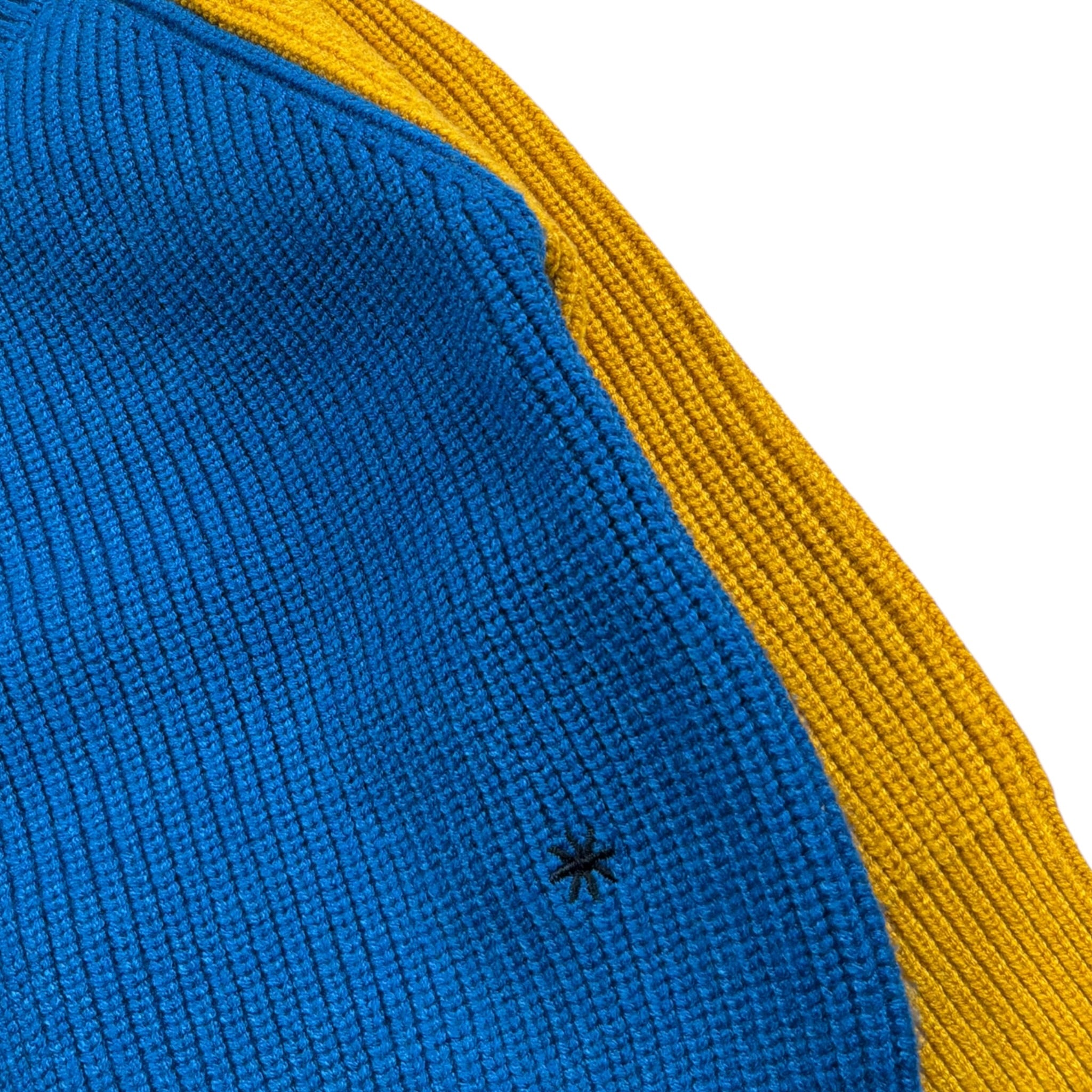 Manuel Ritz Maglia Tricolore Mezzo Collo Cobalto per Neonato MR2715 COBALTO MANUEL RITZ 