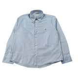 Manuel Ritz Camicia Manica Lunga tinta unita Azzurro per Bambino MR2780 AZZURRO MANUEL RITZ 