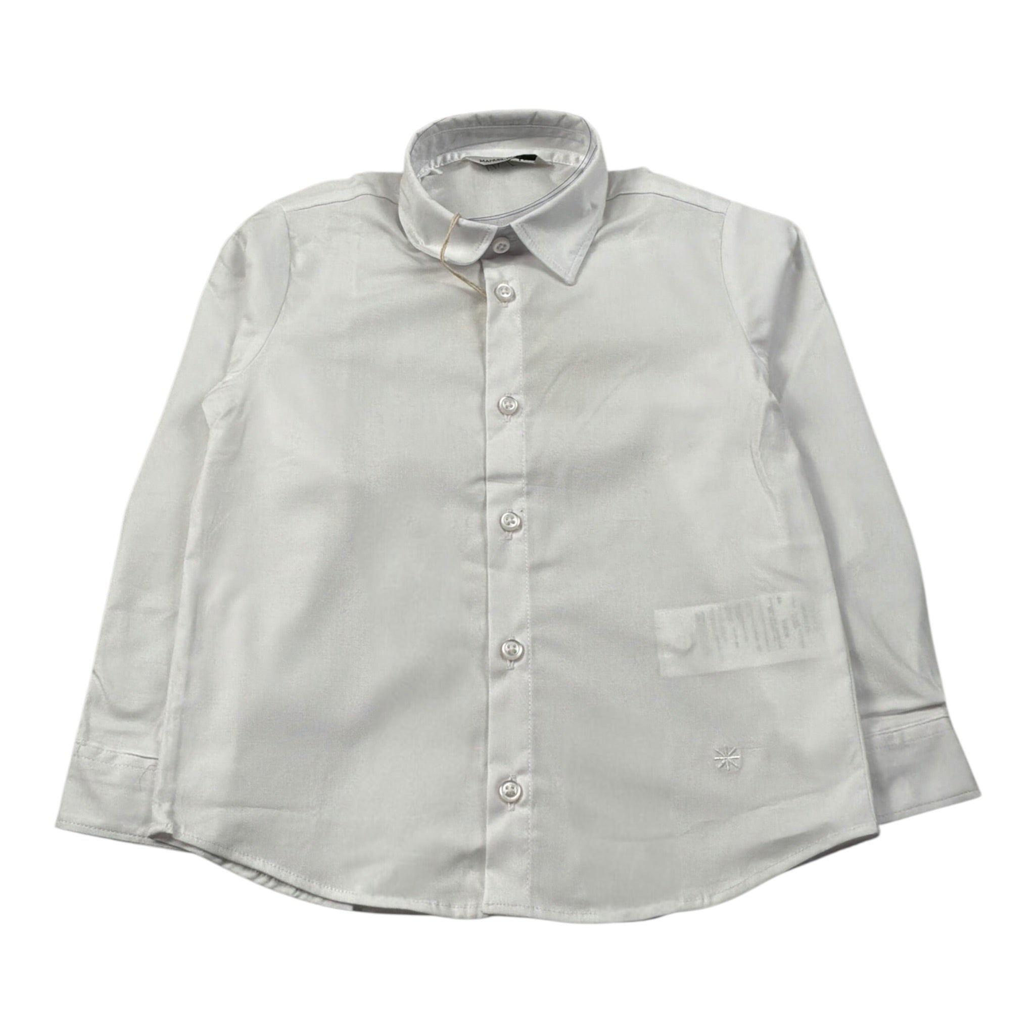 Manuel Ritz Camicia Manica Lunga tinta unita Bianco per Bambino MR2780 BIANCO MANUEL RITZ 