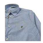 Manuel Ritz Camicia Manica Lunga tinta unita Azzurro per Neonato MR2780N AZZURRO MANUEL RITZ 
