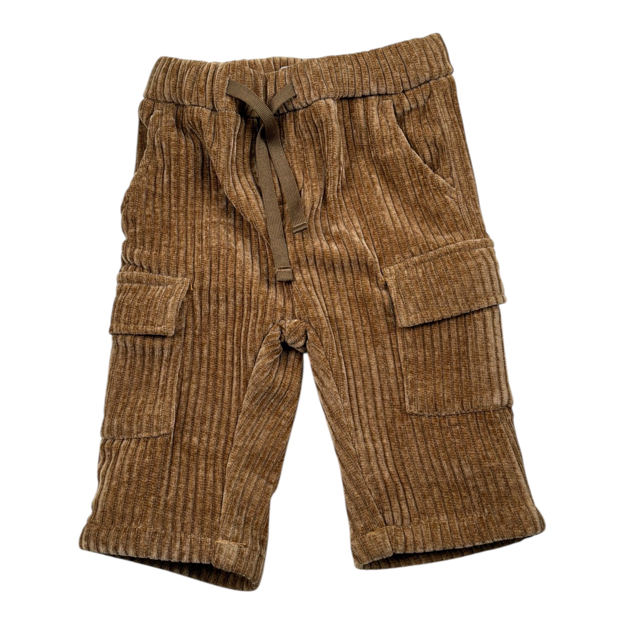 Manuel Ritz Pantalone tinta unita A Costine Marrone per Neonato MR2837 MARRONE MANUEL RITZ 