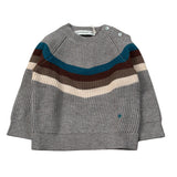 Manuel Ritz Maglia tinta unita Girocollo Grigio per Bambino MR3147 GRIGIO MANUEL RITZ 