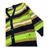 Manuel Ritz Cardigan Multicolor con Fantasia A Righe Multicolor per Bambino MR3148 MULTICOLOR MANUEL RITZ 