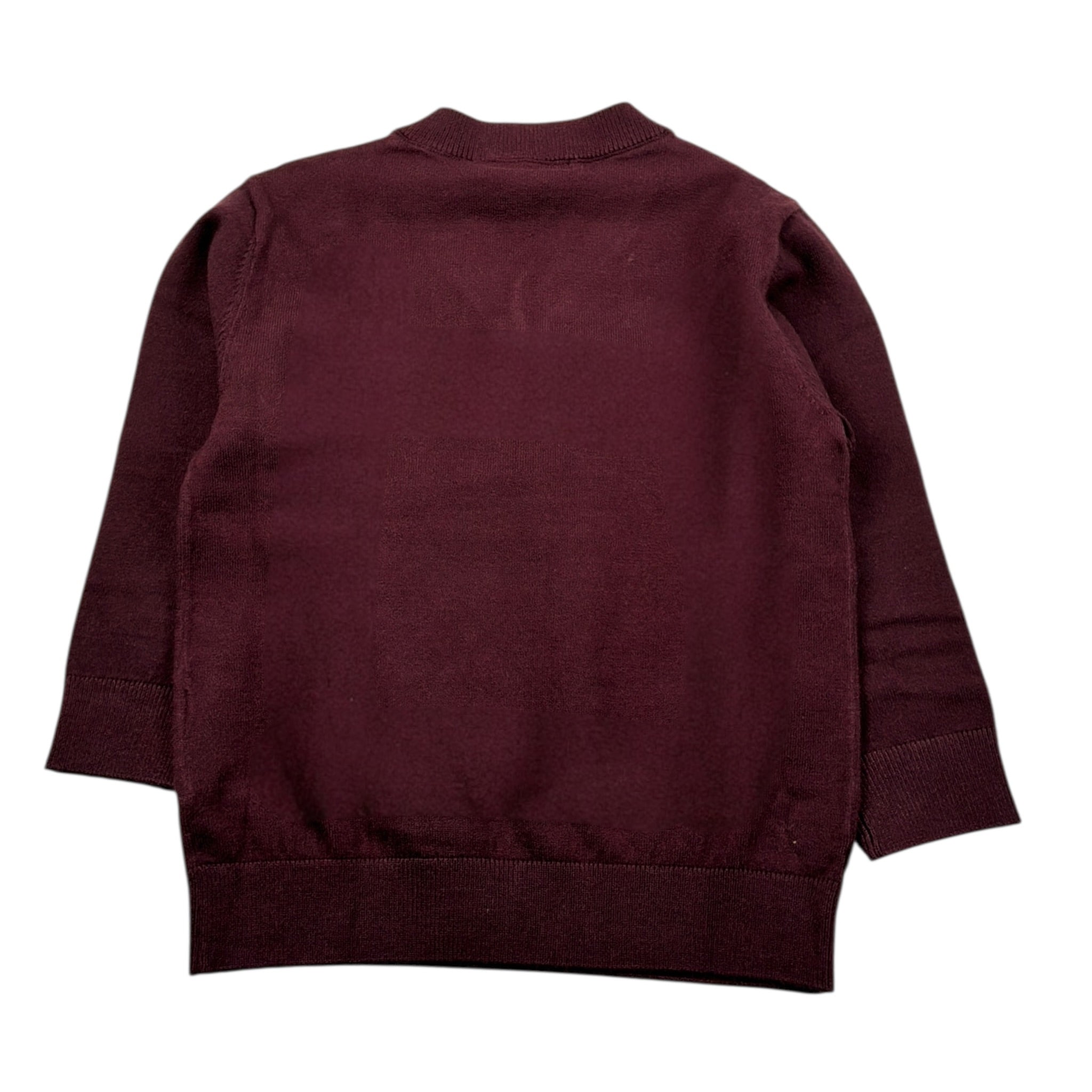 Manuel Ritz Maglia tinta unita Scollo A V Vinaccia per Bambino MR3149 VINACCIA MANUEL RITZ 
