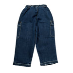 Manuel Ritz Jeans tinta unita con Elastico In Vita Blu per Bambino MR3173 BLU MANUEL RITZ 