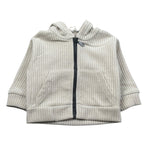 Manuel Ritz Felpa con Zip E Cappuccio tinta unita Beige per Neonato MR3179 BEIGE MANUEL RITZ 