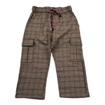 Manuel Ritz Pantalone tinta unita con Fantasia Marrone per Bambino MR3180 MARRONE MANUEL RITZ 