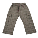 Manuel Ritz Pantalone tinta unita con Fantasia Marrone per Bambino MR3180X MARRONE MANUEL RITZ 