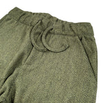 Manuel Ritz Pantalone tinta unita con Elastico In Vita Verde per Bambino MR3185J VERDE MANUEL RITZ 
