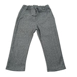 Manuel Ritz Pantalone tinta unita con Elastico In Vita Grigio per Bambino MR3185X GRIGIO MANUEL RITZ 