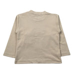 Manuel Ritz Shirt Girocollo tinta unita con Logo Beige per Bambino MR3232 BEIGE MANUEL RITZ 