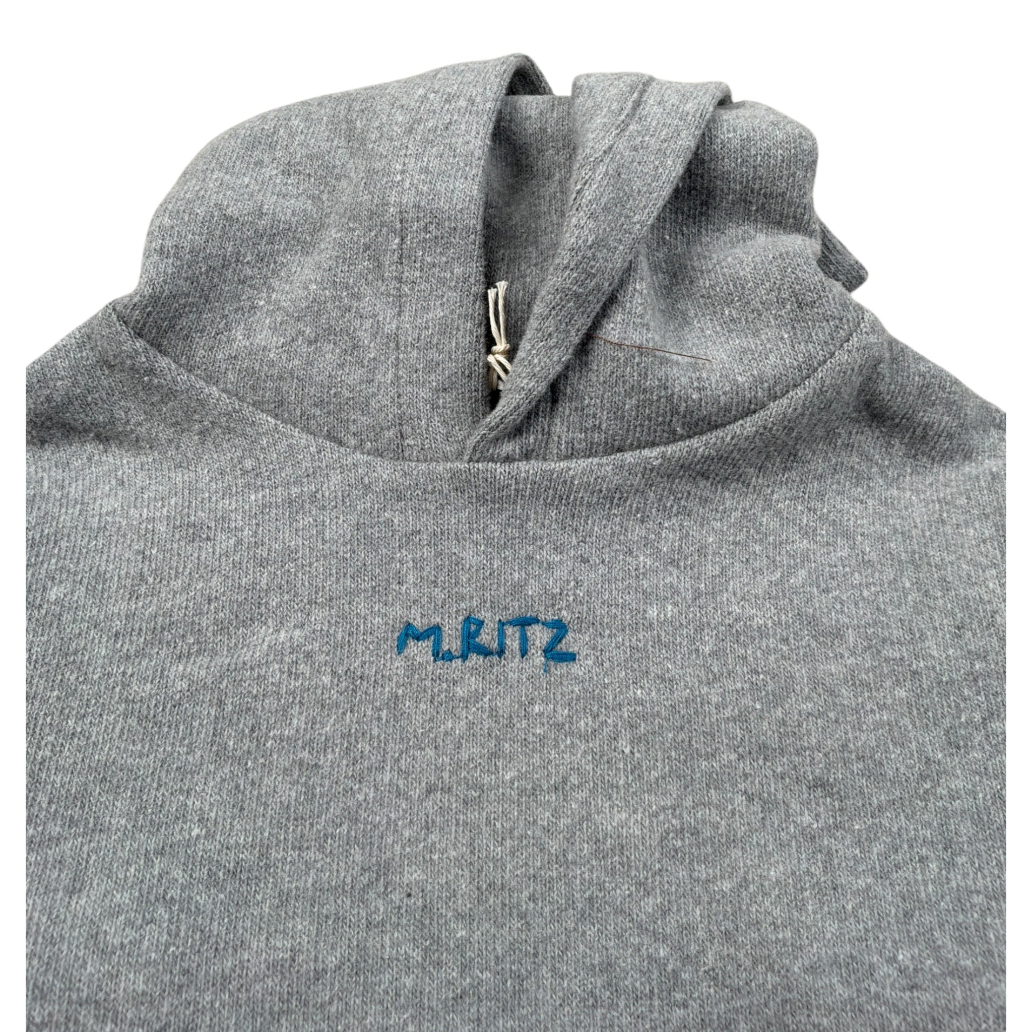 Manuel Ritz Felpa Chiusa con Cappuccio tinta unita Grigio per Neonato MR3233 GRIGIO MANUEL RITZ 