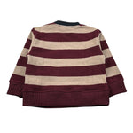 Manuel Ritz Felpa Chiusa Girocollo Bicolore Rosso/Beige per Neonato MR3234 ROSSO/BEIGE MANUEL RITZ 