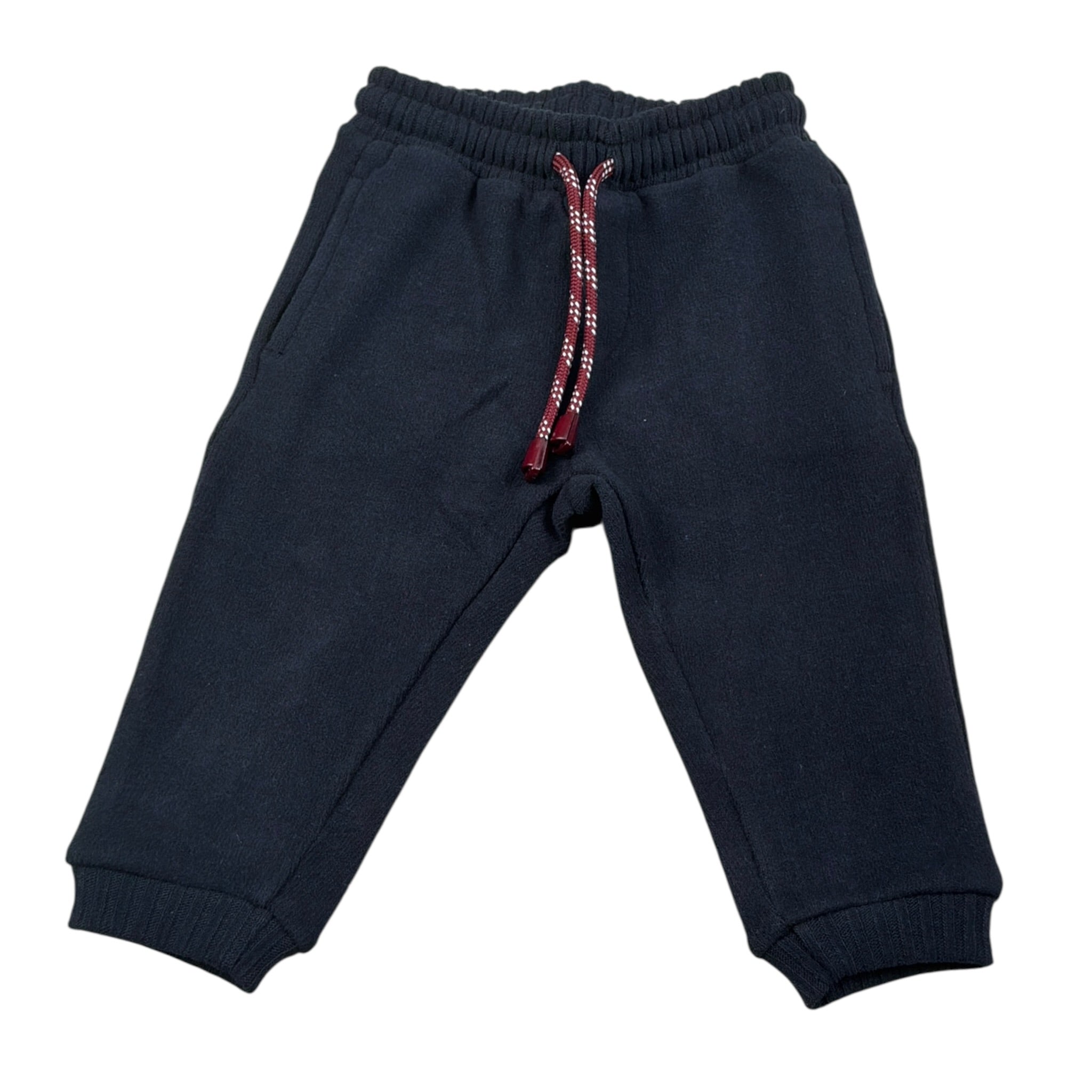 Manuel Ritz Pantalone tinta unita con Elastico In Vita Blu per Neonato MR3235 BLU MANUEL RITZ 